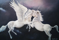 Pegaso y unicornio