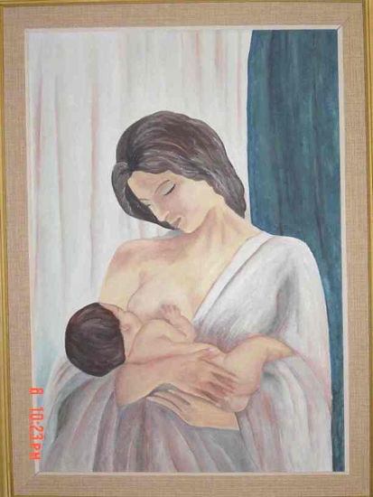 Maternidad Oil Canvas