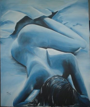 amanecer Acrylic Canvas Nude Paintings