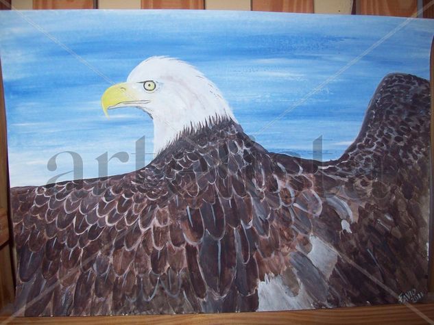 Aguila Acrylic Card Animals