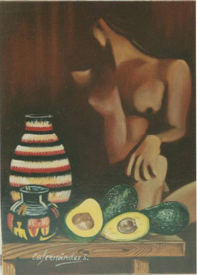 bodegon erotico Oil Canvas