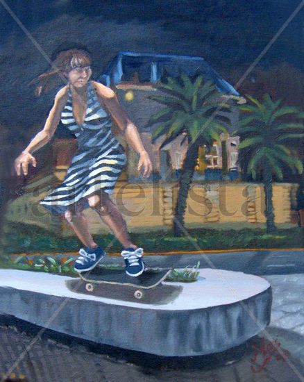 360° Nocturnos 1 Oil Canvas Sports