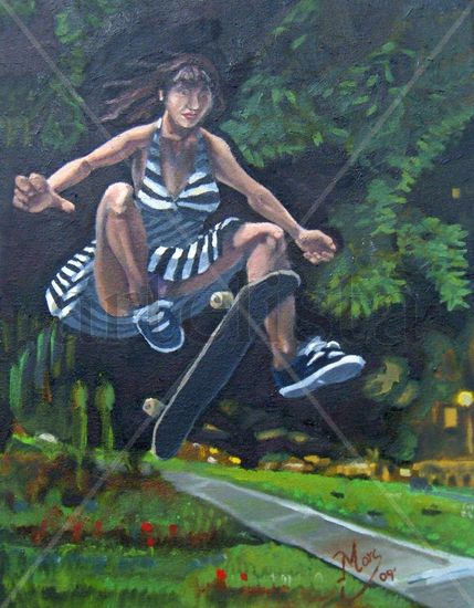 360° Nocturnos 2 Oil Canvas Sports