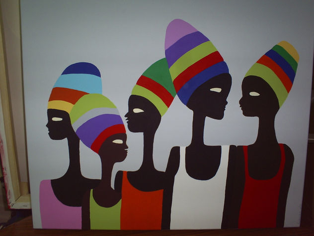 AFRICANAS. " CUADRO"