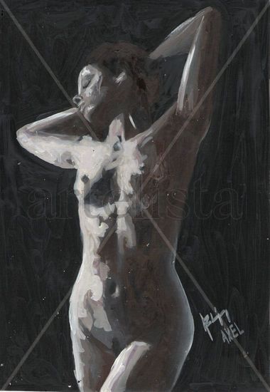 desnudo 2 Oil Card Nude Paintings