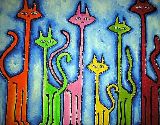 masgatos Oil Canvas