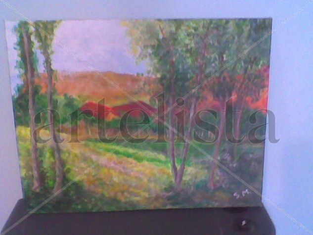 LA CAMPIÑA Acrylic Canvas Landscaping