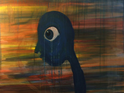 El niño azul