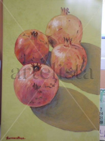 GRANADAS DE MURCIA-bis Oil Others Still Life Paintings