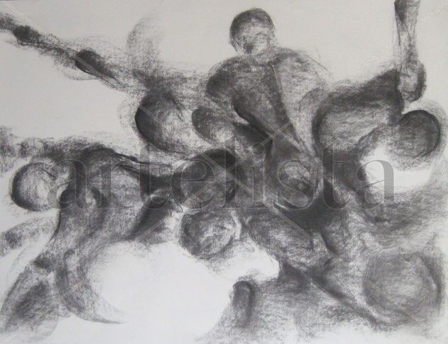 Modelo en movimiento Charcoal