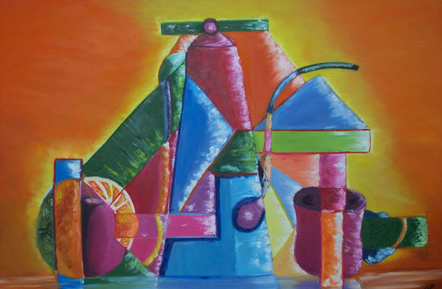 bodegon abstracto Oil Canvas Landscaping