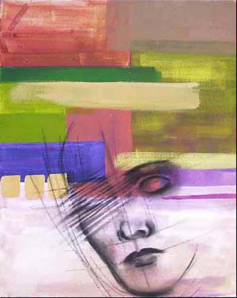 Serie Mixed media Canvas Portrait