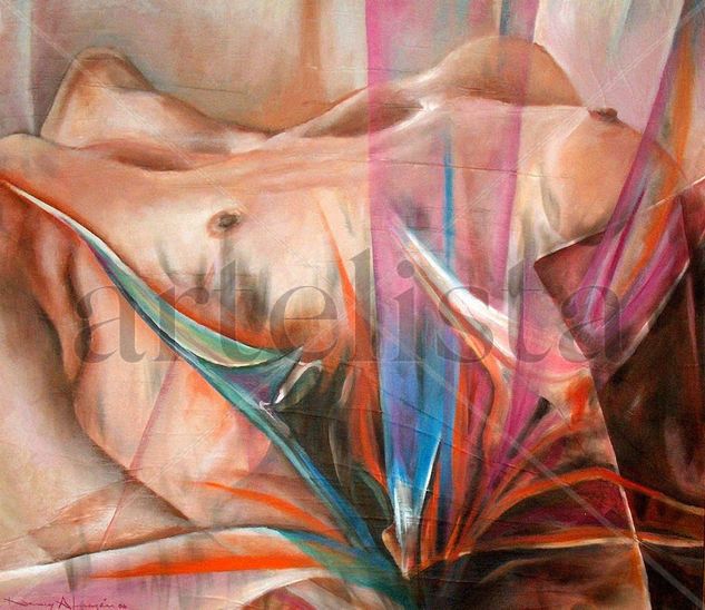 Ave sin paraiso Oil Canvas Nude Paintings