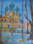 Deshielo con paisaje ruso