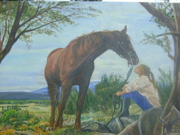 EL CABALLO Y LA NIÑA