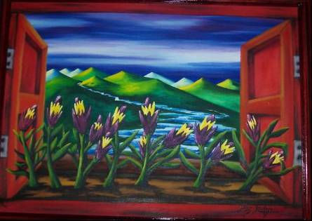 Ventana Oil Canvas