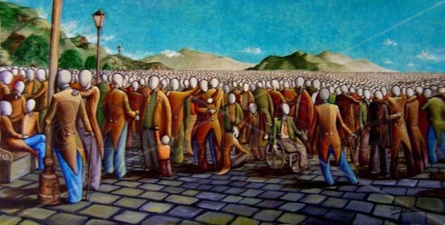 Multitud de cordialidad