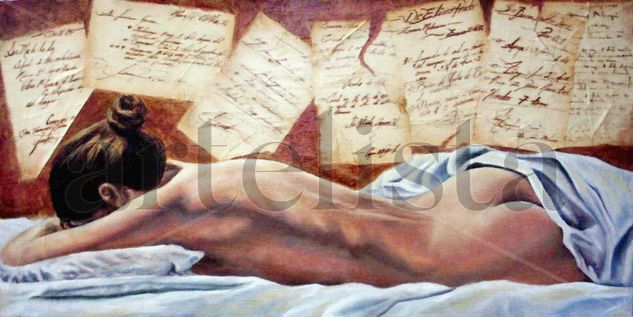 El arte de medicar Oil Canvas Nude Paintings