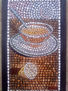 taza de sopa, mosaicos