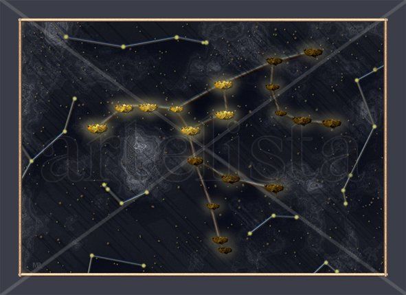 Ursa Major Oil Canvas Landscaping