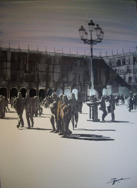 Plaza mayor de...