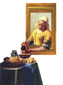 La lechera.  Vermeer