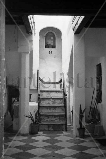 Patio Gaditano Architecture and Interiorism Black and White (Manual)