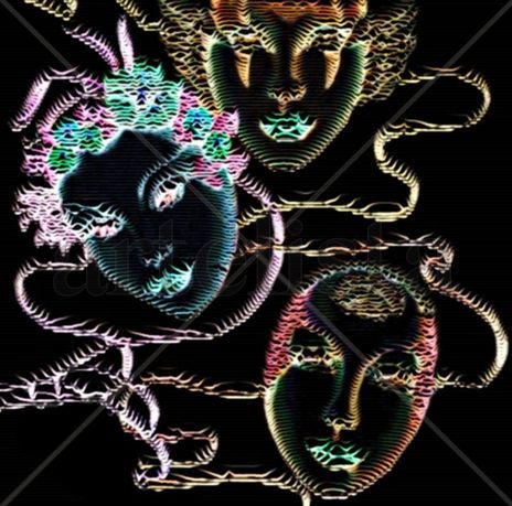Mascaras  teatrales