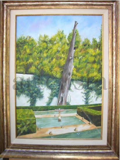 Testigo mudo Oil Canvas Landscaping