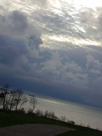 El barco y las nubes