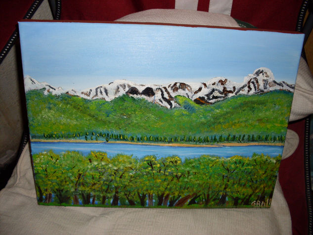 La Bella Durmiente Oil Canvas Landscaping