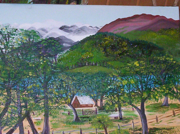 Moquehue Oil Canvas Landscaping