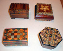 Cajitas varias madera