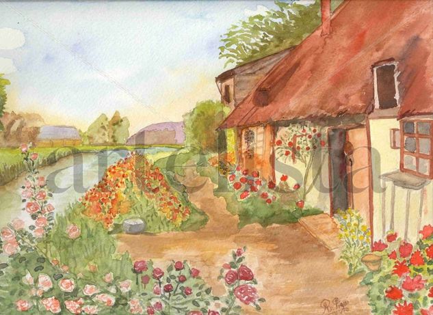 RAYITO DE LUZ Watercolour Paper Landscaping