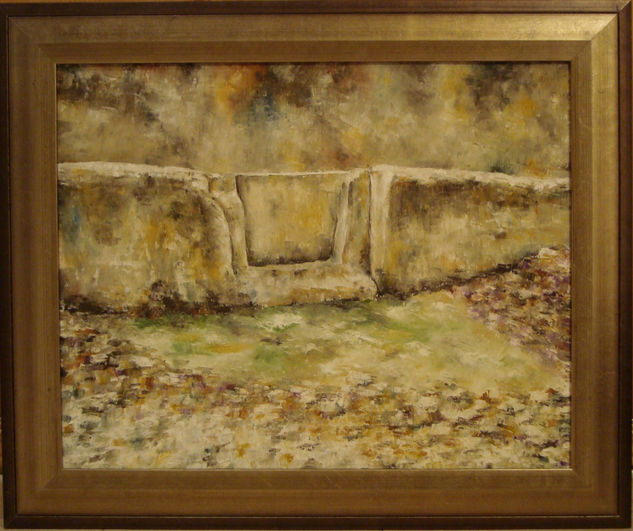 Boquera de la cèquia del Quint Oil Canvas Landscaping