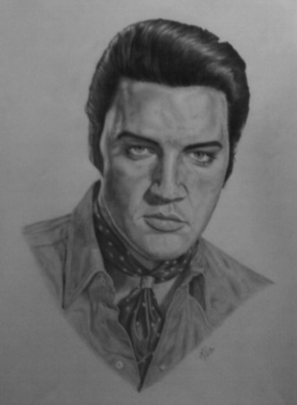 Retrato de Elvis...