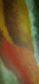 Flor do deserto 1, 40x80cm, mista s. mdf. 280€.