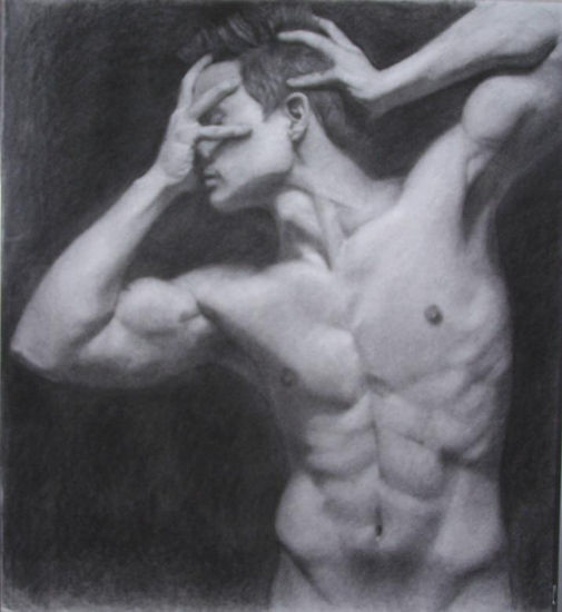 Torso masculino Charcoal