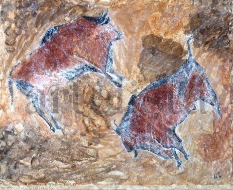 Bisontes paleoliticos