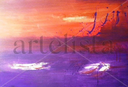 Incierto Crepúsculo Acrylic Canvas Others