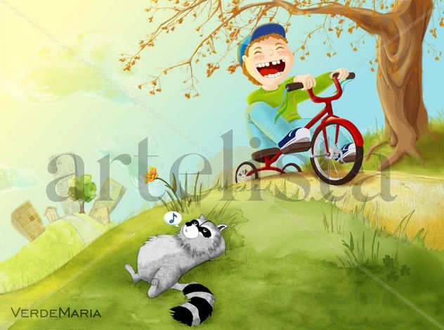 En bici