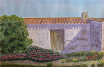 Casa y flores
