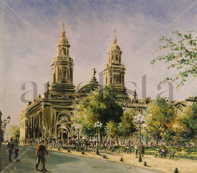 Plaza de Armas en Santiago Chile
