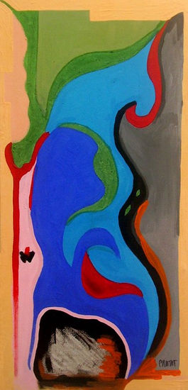 MUjerpoSA 3 Acrylic Canvas Figure Painting