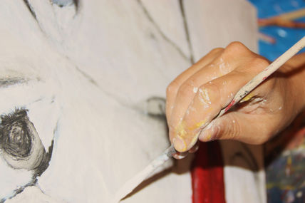 "Pintando"
