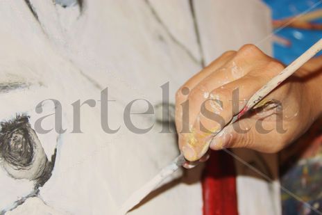 "Pintando"