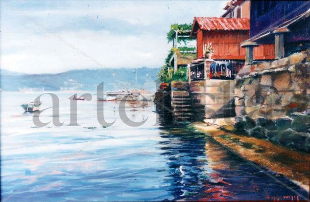 HORREOS EN COMBARRO-VENDIDA Oil Canvas Marine Painting