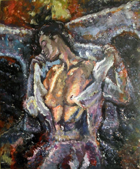 " Patio de Luz " Acrylic Canvas Nude Paintings