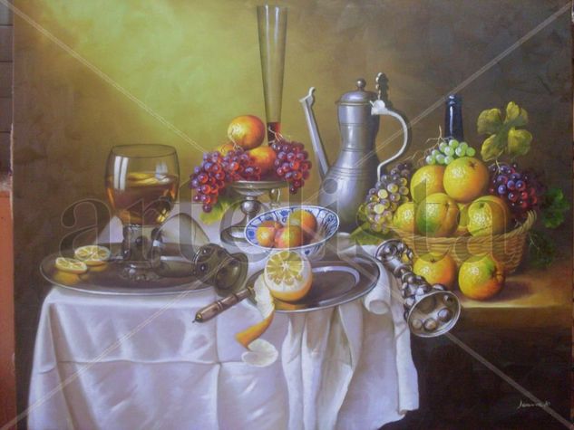 bodegon Oil Canvas Landscaping