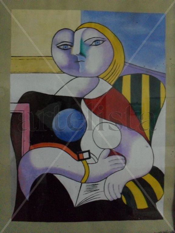 Mujer leyendo un libro-copia